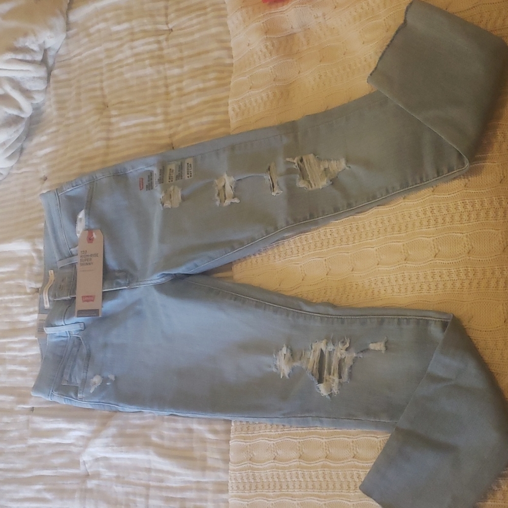 Womens Levi's 720 high rise super skinny